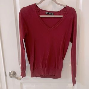Zara, size L, v-neck sweater